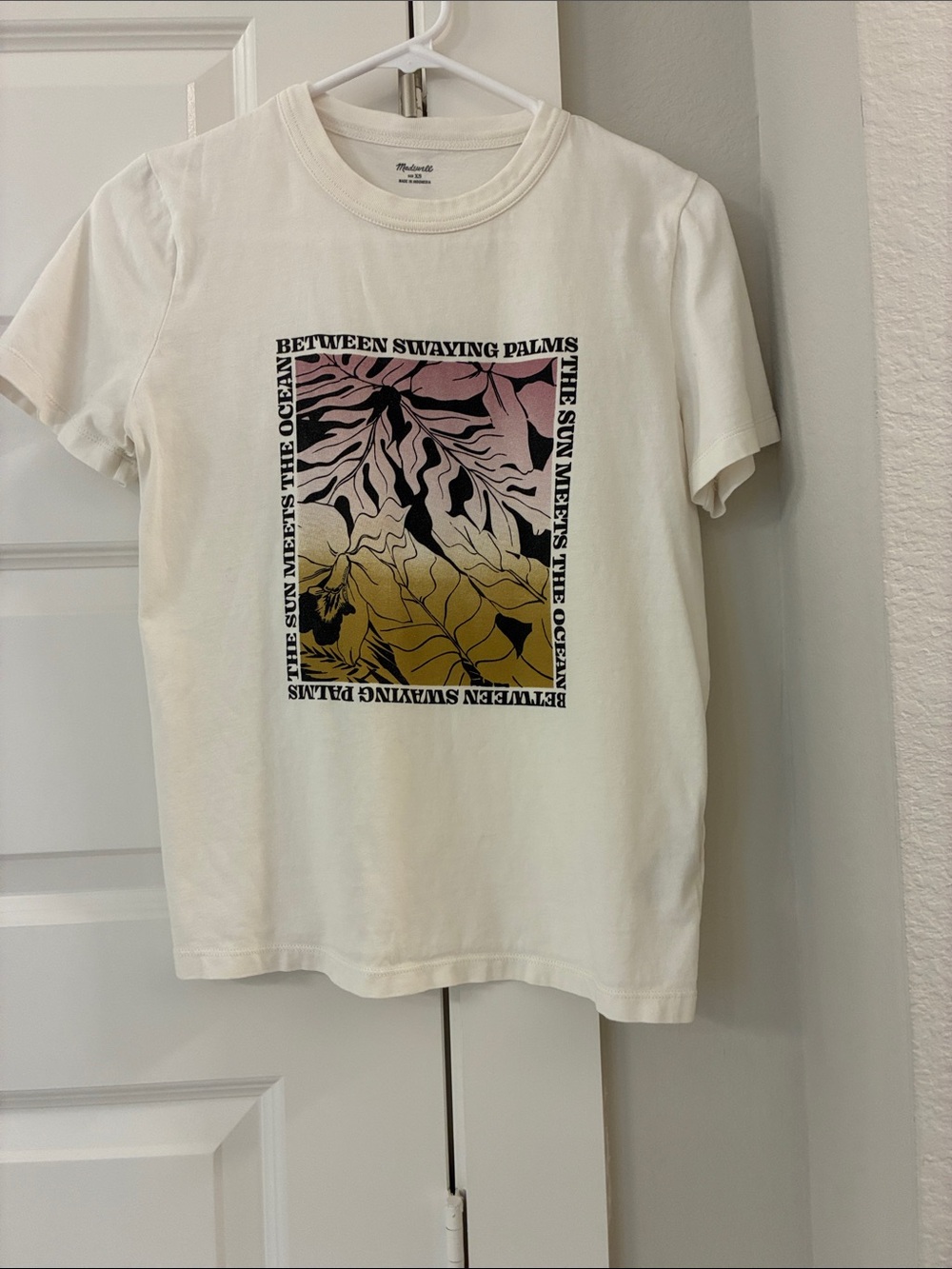 Madewell Cream Graphic T-Shirt